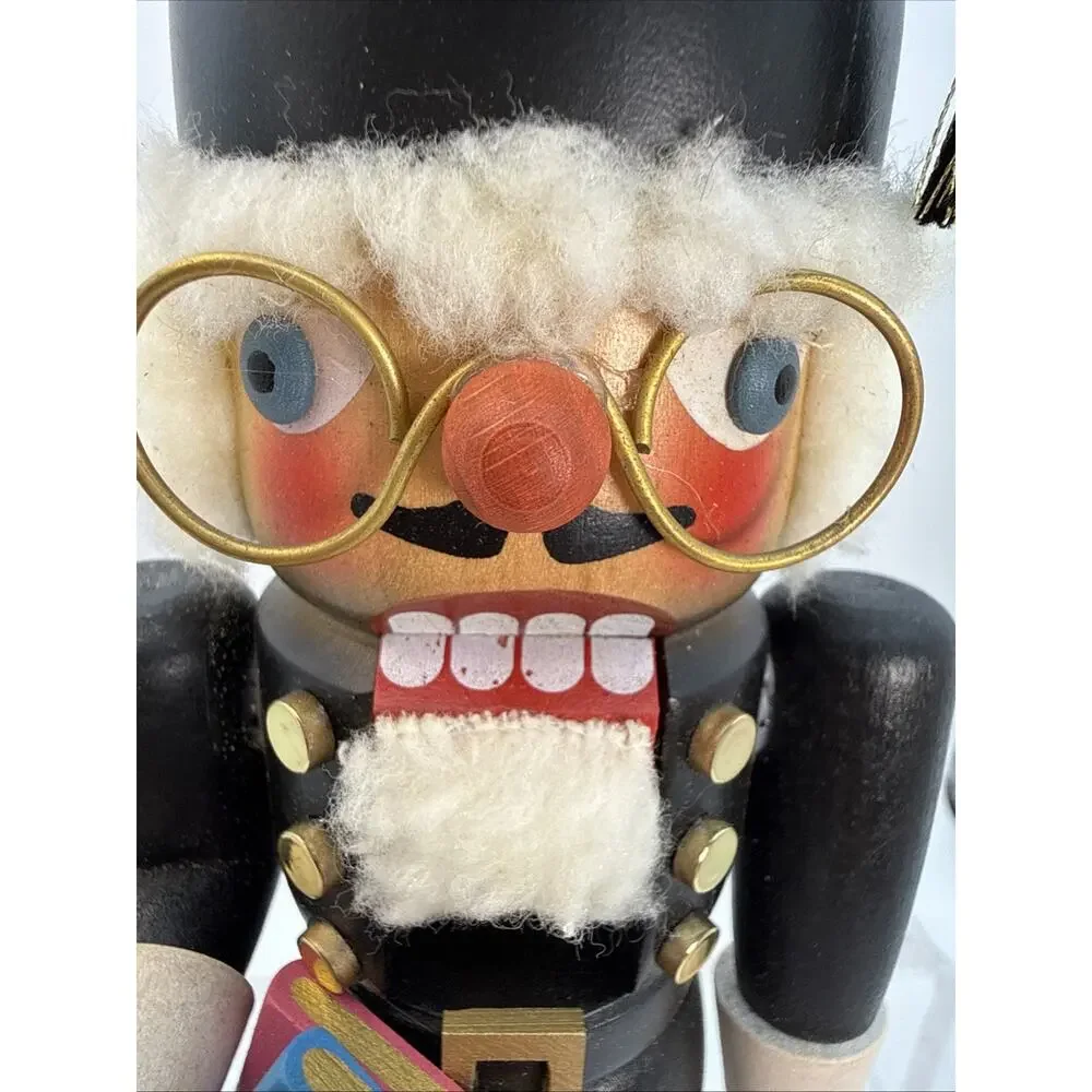 Christian Ulbricht Doctor Graduate Nutcracker Handmade Germany READ